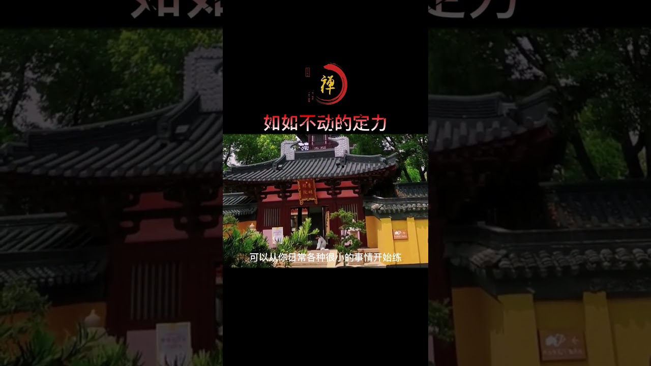 修到如如不动的定力。#修心修行 #禅悟人生 #积德行善 #禅语录 #修心 #旅行 #心灵感悟 #人生感悟