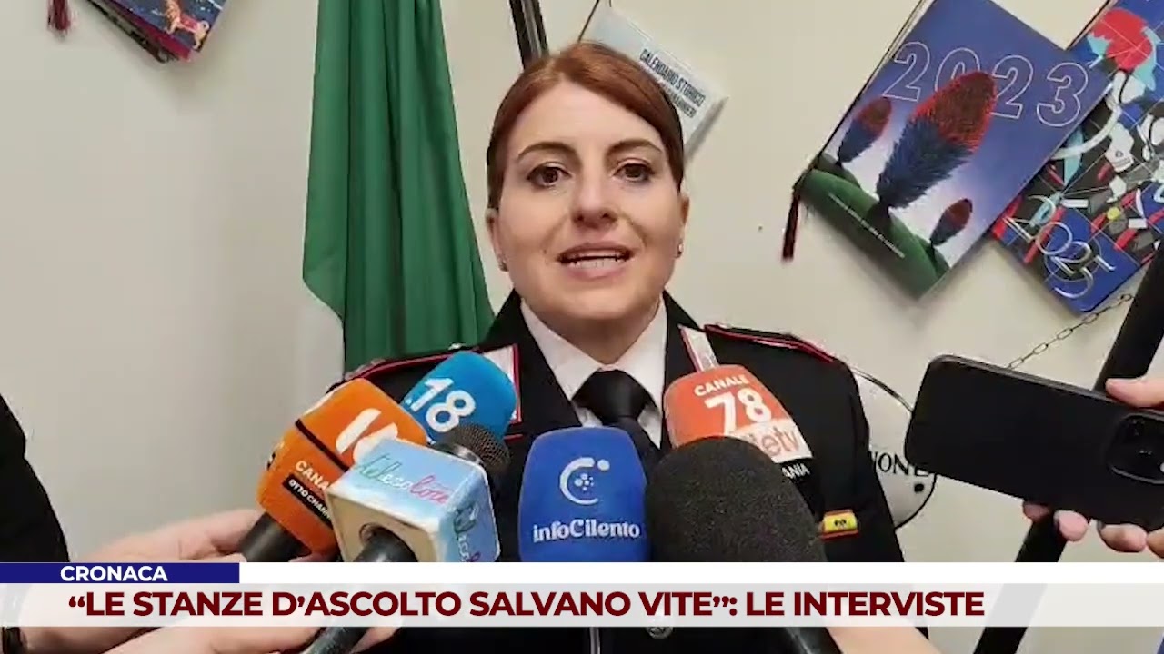 CRONACA. “LE STANZE D’ASCOLTO SALVANO VITE”: LE INTERVISTE