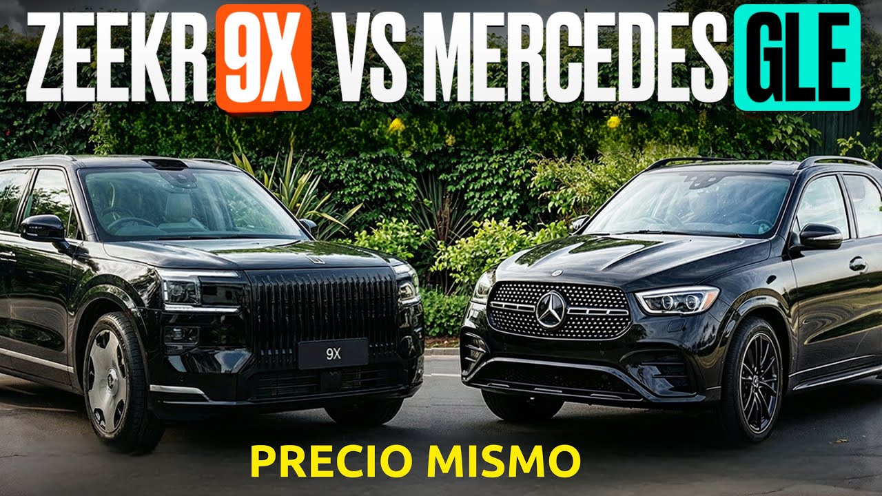 Zeekr 9X & Mercedes GLE. La economía china & la economía alemana.#mercedes #zeekr #luxury