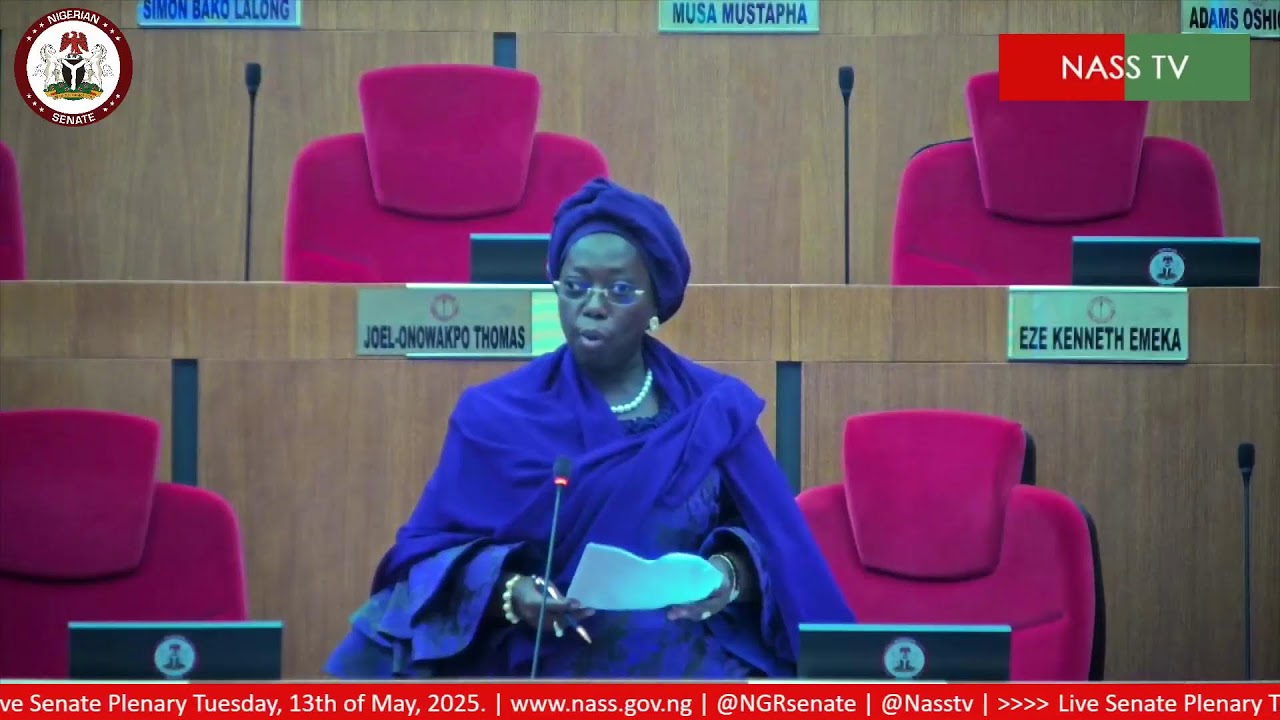 LIVE SENATE PLENARY TUESDAY 13TH OF MAY, 2025