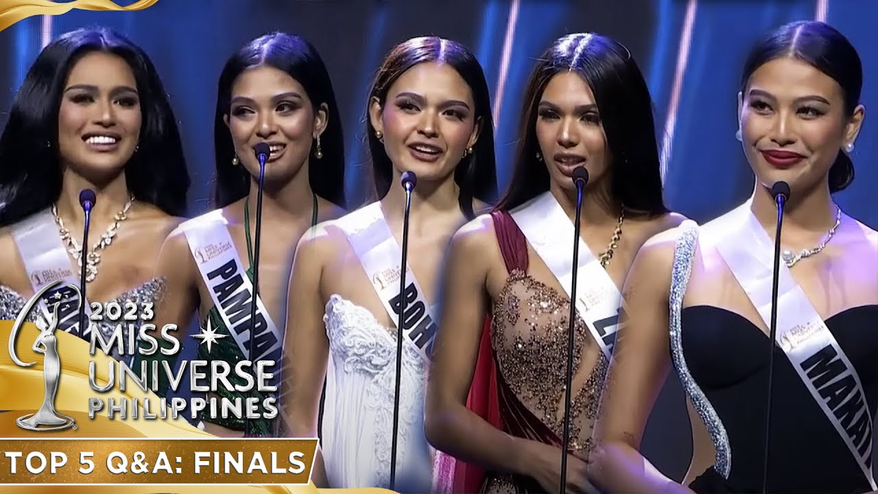 Top 5 Final Question and Answer Round | Miss Universe Philippines 2023