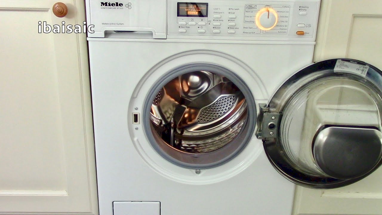 Miele WT2670 Washer Dryer Review & Demonstration