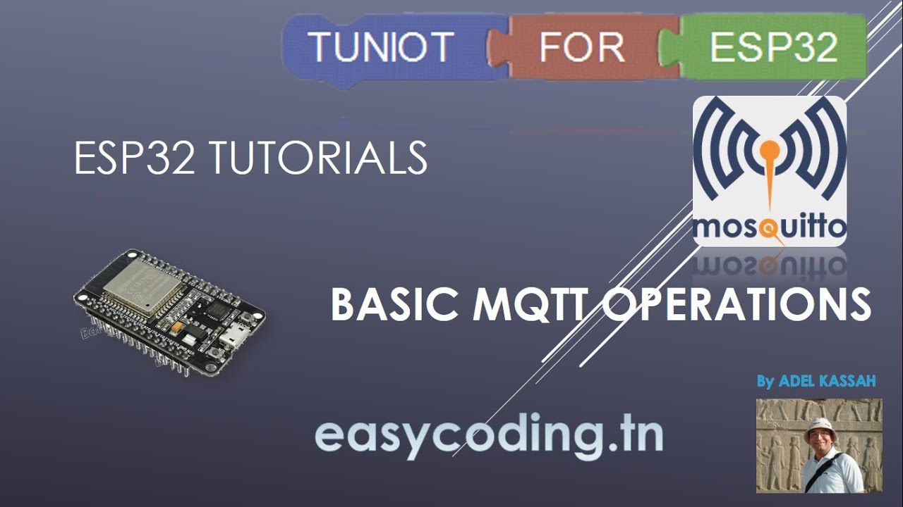 ESP32 tutorial B-09: Basic MQTT operations