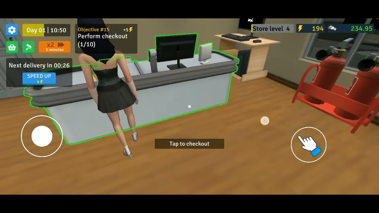 I played supermarket simulator 