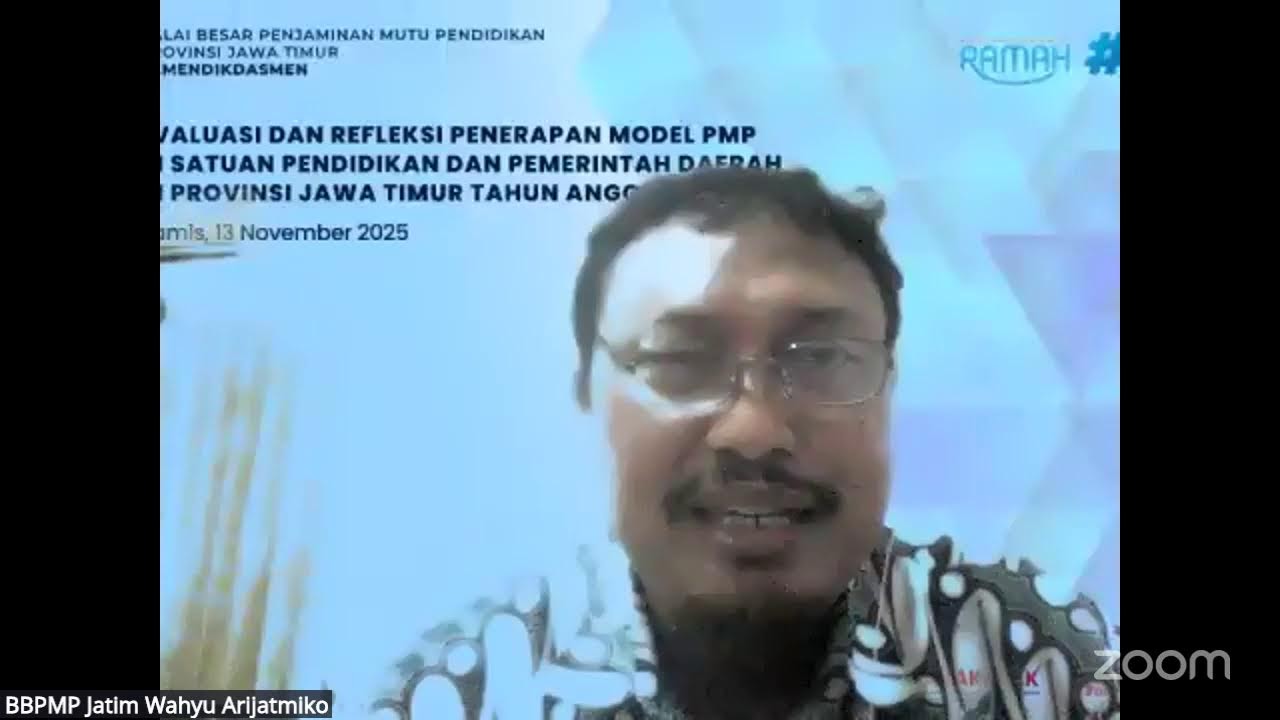 EVALUASI & REFLEKSI PENERAPAN MODEL PMP DI SATUAN PENDIDIKAN DAN PEMDA DI PROV JATIM  2025