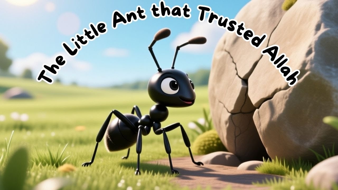 The Little Ant That Trusted Allah | Islamic Story for Kids #islamiccartoonenglish #kidsmoralstories