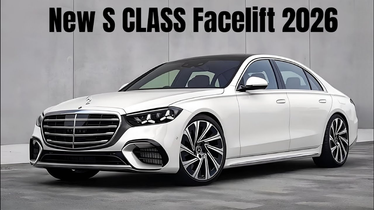 Leaked! New 2026 Mercedes S CLASS facelift!