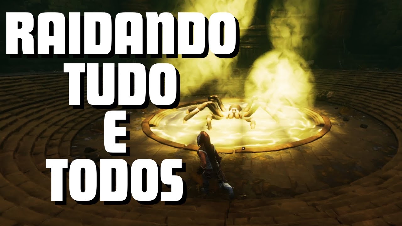 FAZENDO INIMIGOS E RAIDANDO GERAL!! CONAN EXILES!! JORNADA SOLO!! (ep2)