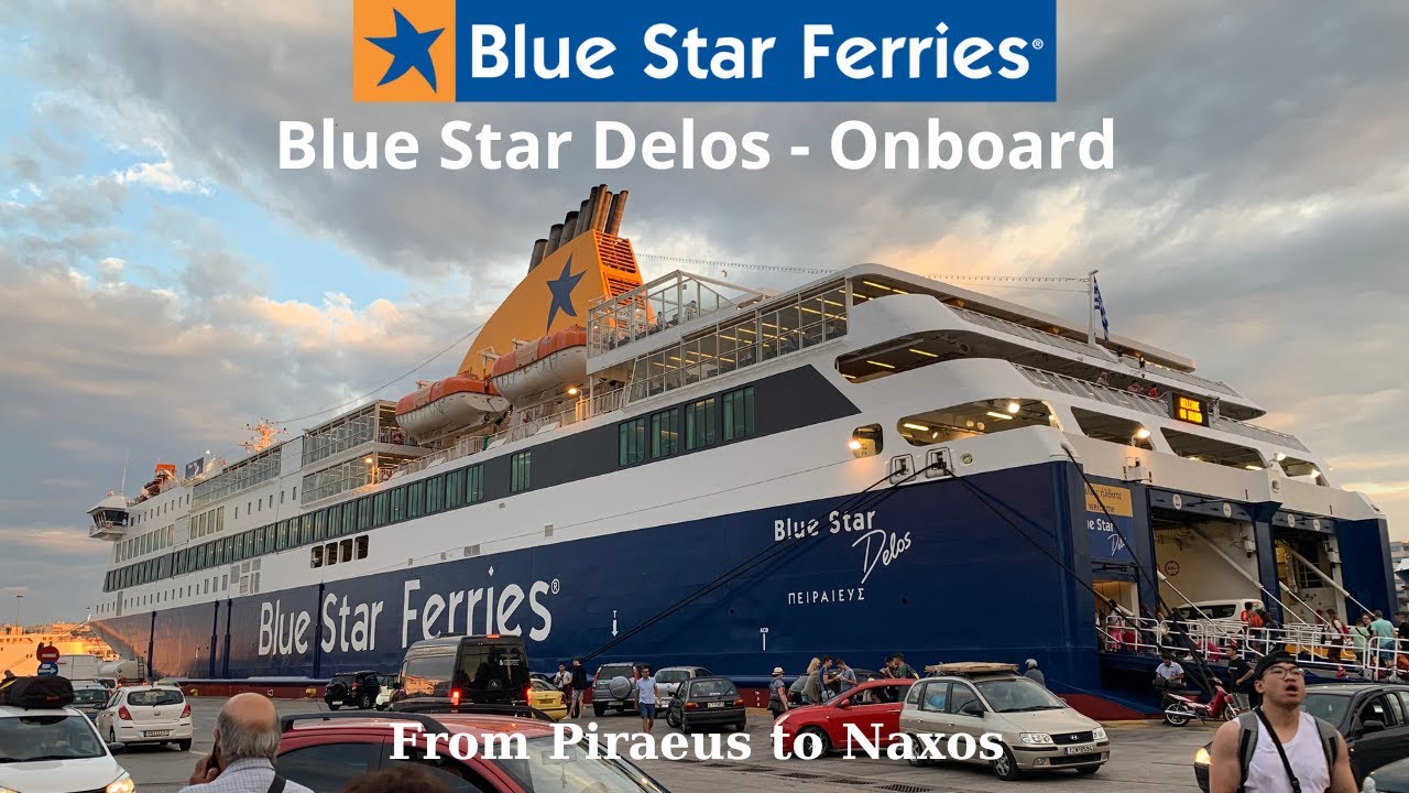 Blue Star Delos - Blue Star Ferries | Morning Departure from Piraeus to Naxos