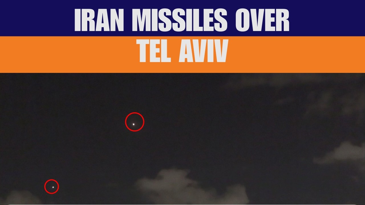 Missile Interceptions Over Tel Aviv as Iran Vows Stronger Response to Israel