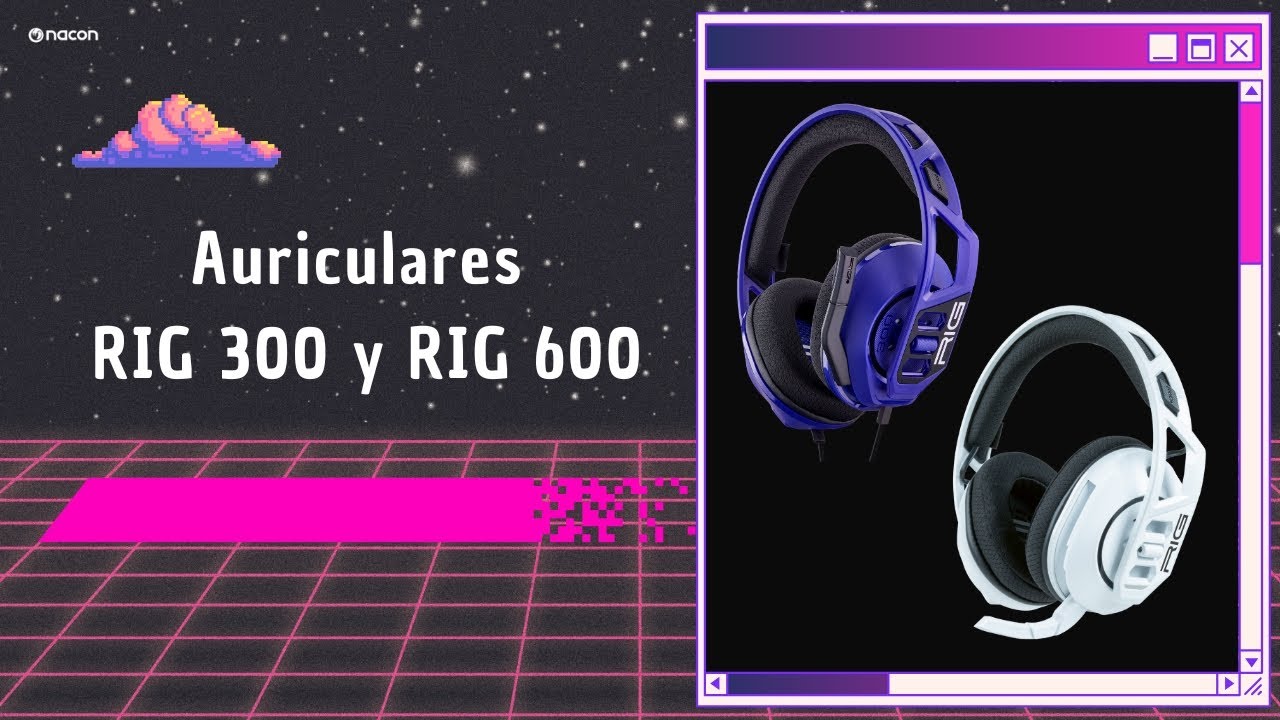 Diferencias entre los auriculares RIG 300 y RIG 600