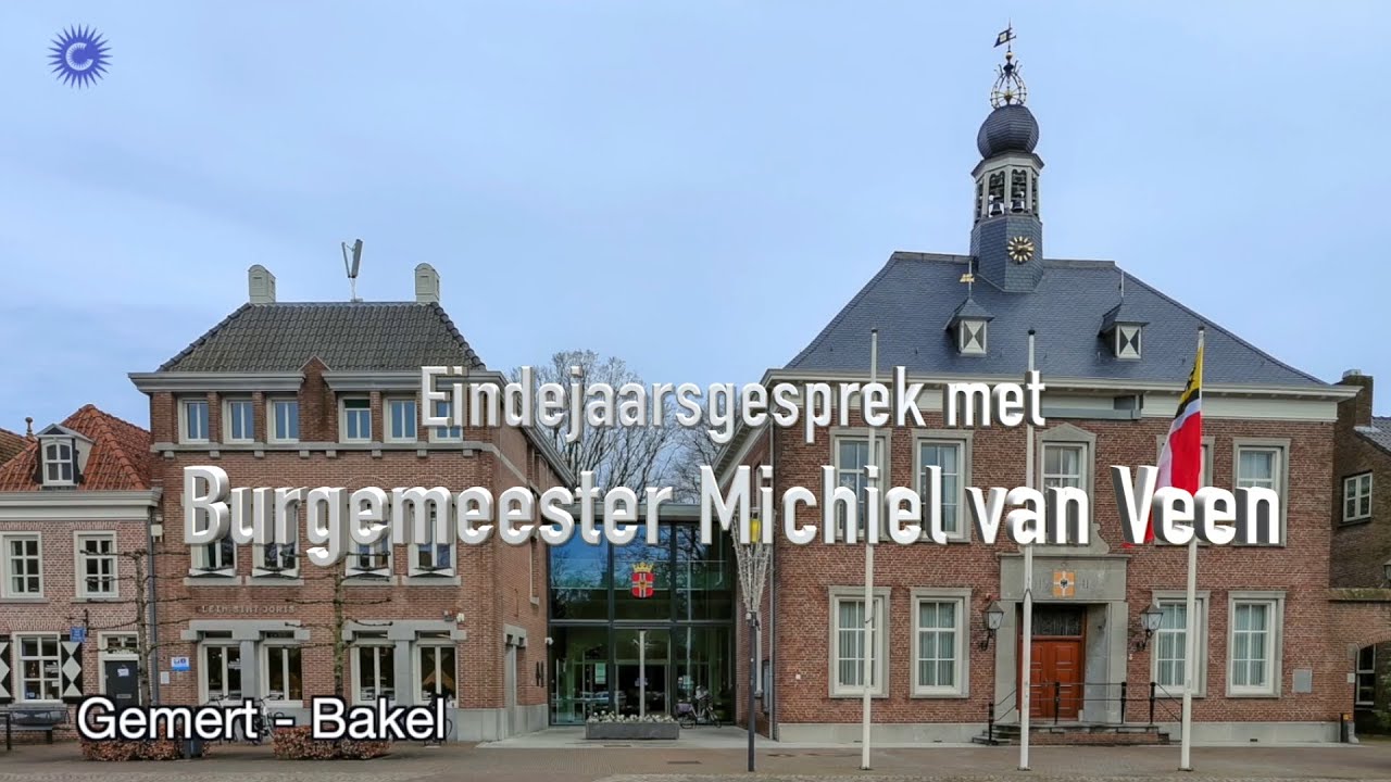 2024 12 12 Eindejaarsgesprek met Burgemeester Michiel van Veen Gemert Bakel