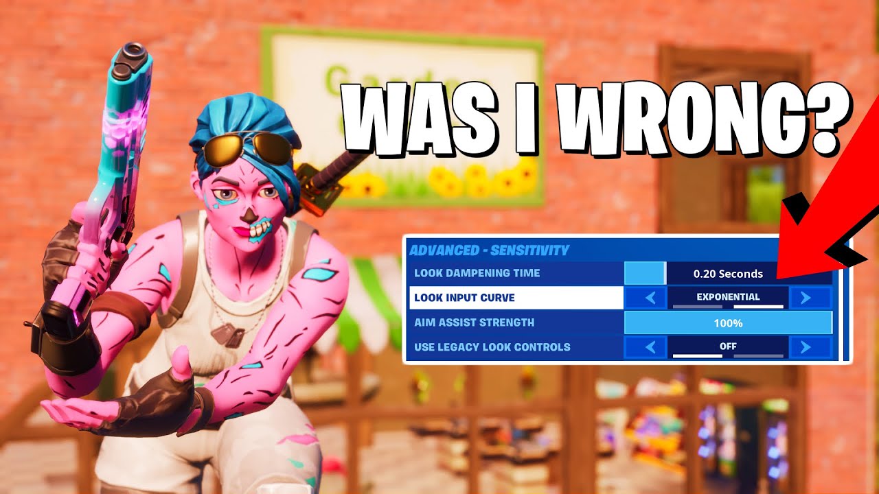Trying Exponential Aim Settings in Fortnite Chapter 2 (Better or Worse?)