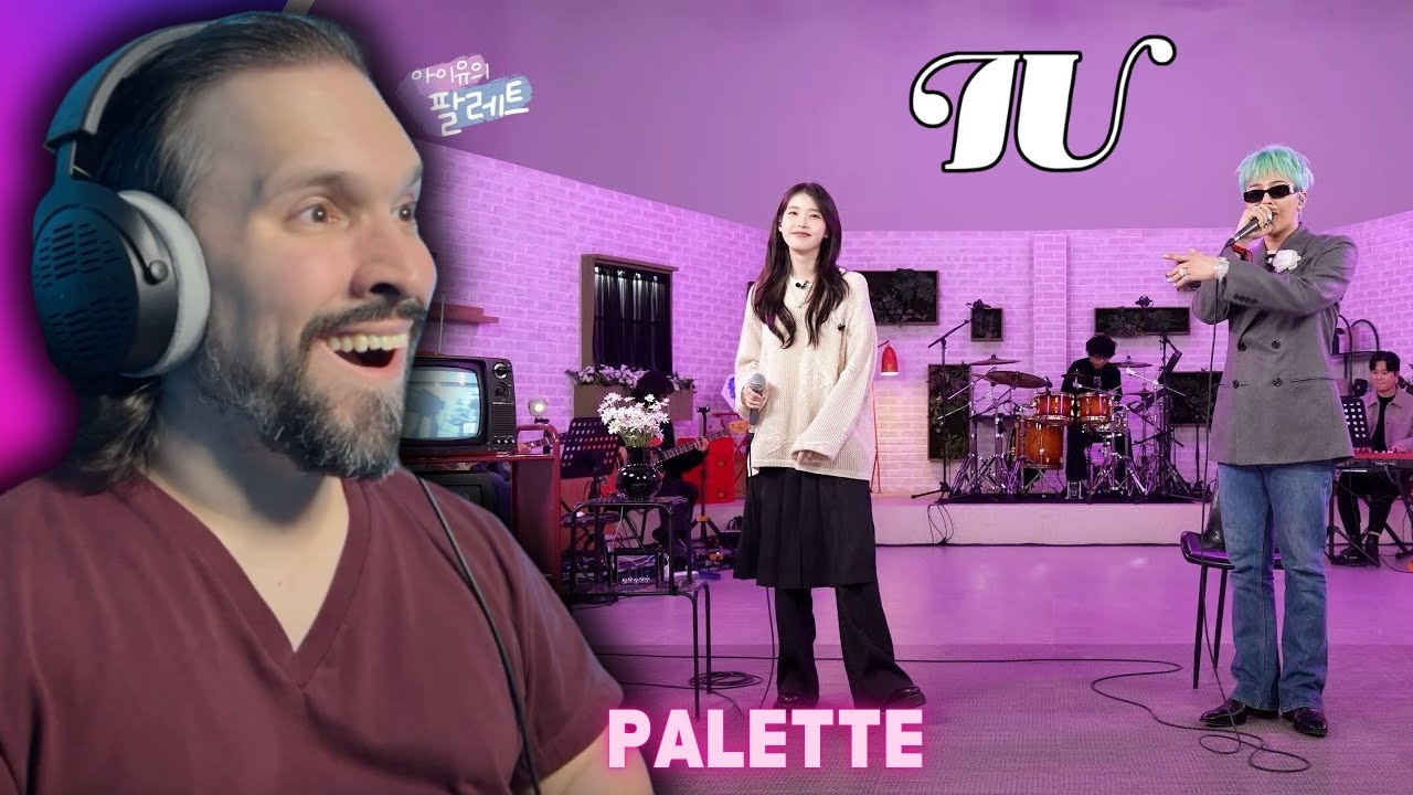 FIRST TIME Reacting To [조각집🎨] '팔레트(Feat. G-DRAGON)' IU Live Clip (With G-DRAGON)