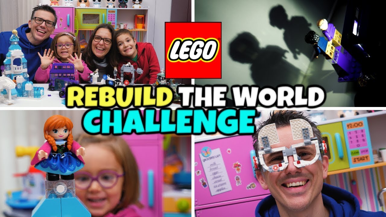 LEGO Rebuild The World CHALLENGE: Ricostruiamo 4 Nuovi Set