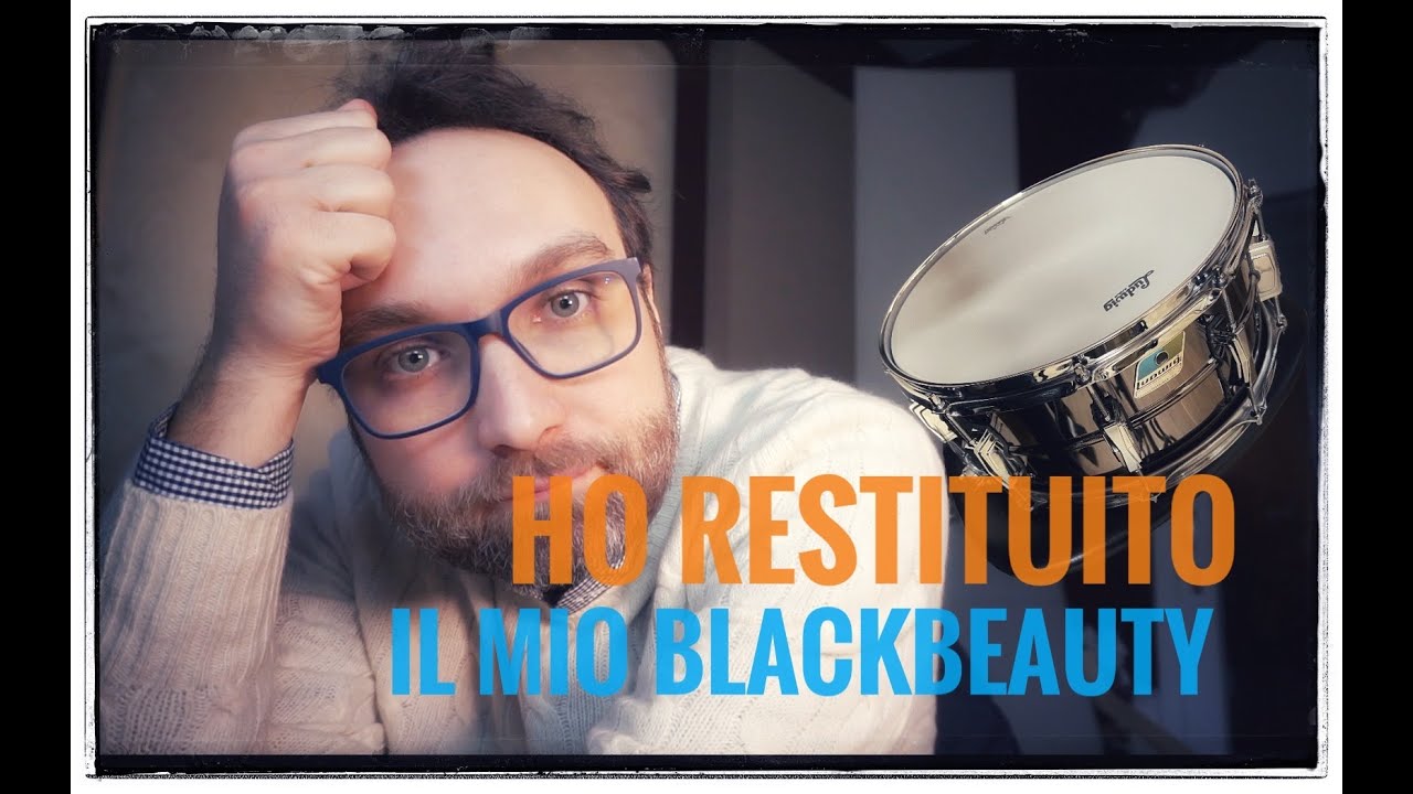 Ho restituito il mio rullante LUDWIG BLACKBEAUTY. Giusto o sbagliato? 😩