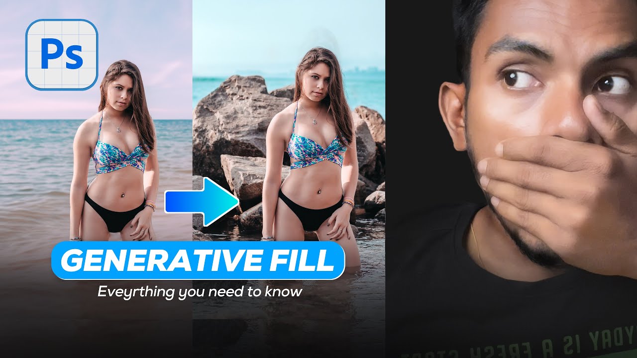 Finally!!! AI in Photoshop : Generative Fill A.I - Hindi