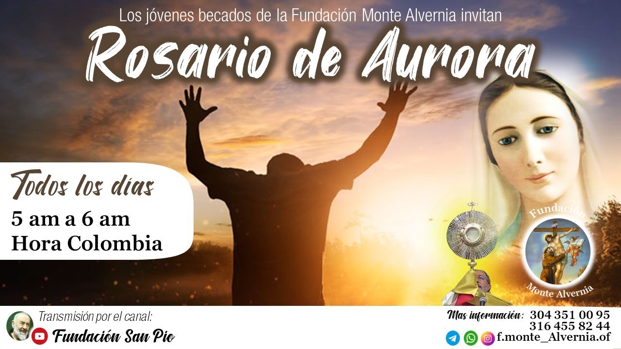 Rosario de Aurora Fundación Monte Alvernia 25 de Septiembre 2024