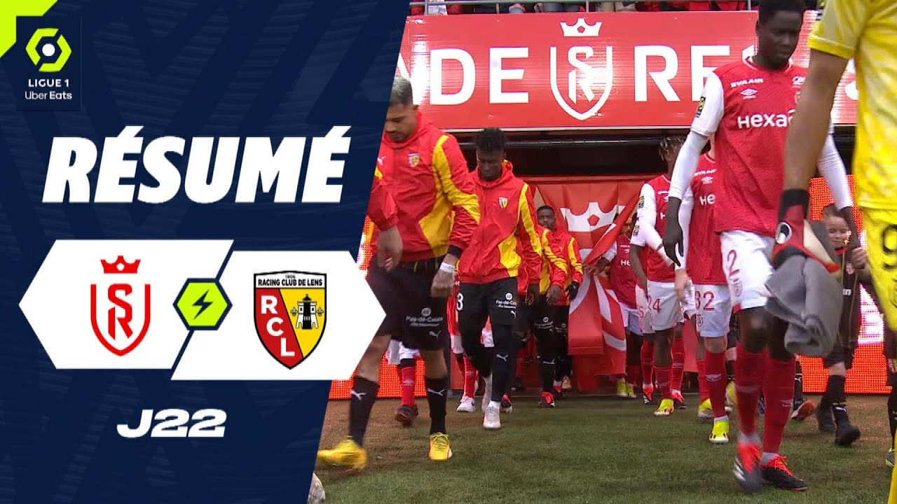 STADE DE REIMS - RC LENS (1 - 1) - R&eacute;sum&eacute; - (SdR - RCL) / 2023-2024