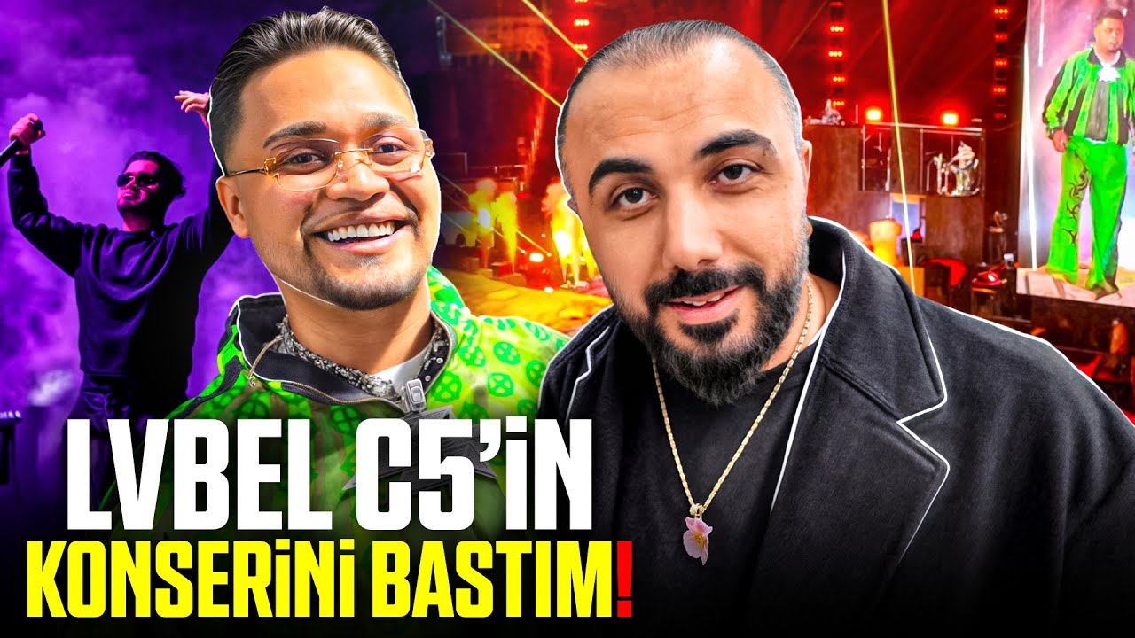 LVBEL C5 KONSERİNE GİTTİM! | İSTANBUL VLOG