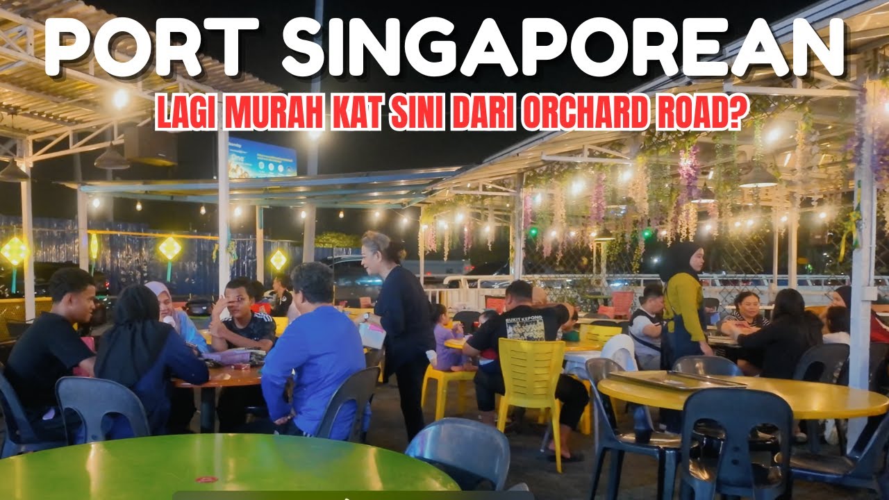 Pandan Uptown Malam Gila Happening‼️ Singaporean Pun Lepak Sini | 4K ASMR Night Walk Johor Bahru