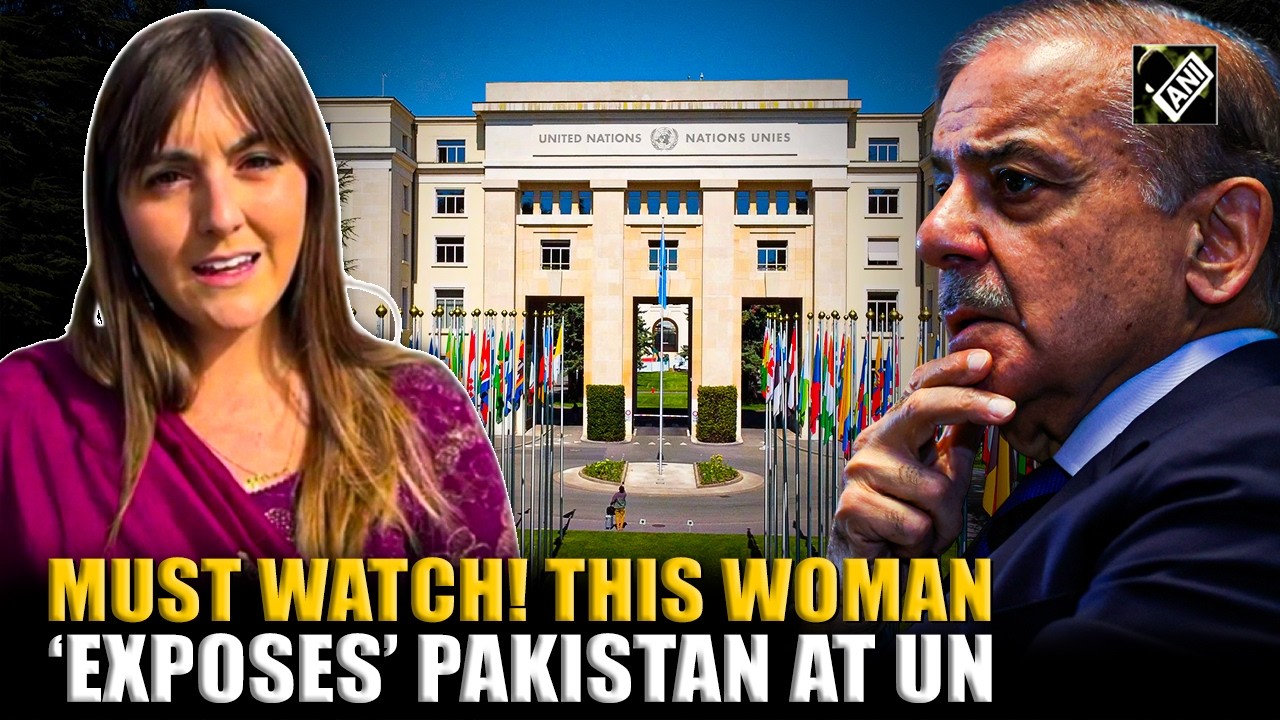 Must Watch! This woman ‘exposes’ Pakistan at UN, flags religious discrimination, forced migration