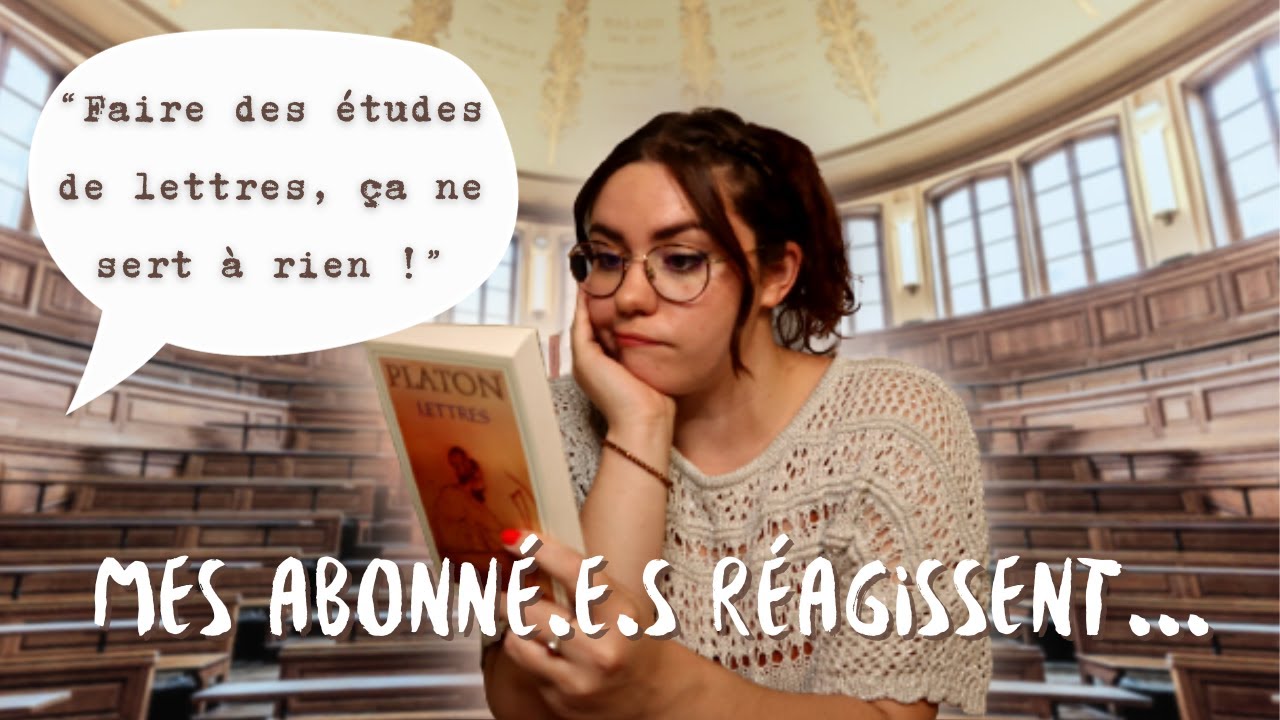 Le problème avec les études de lettres 📖