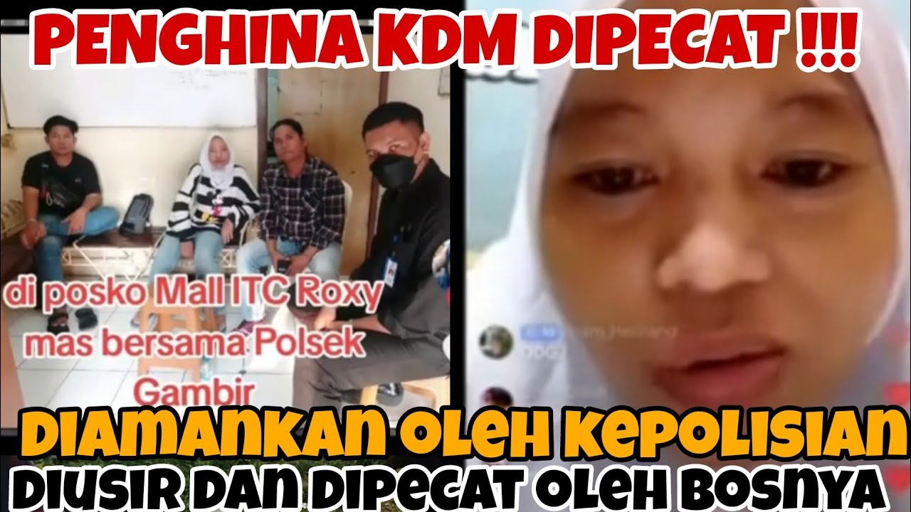VIRAL ‼️PENGHINA KDM DITANGKAP POLISI  & DIPECAT TIDAK HORMAT OLEH BOSNYA 