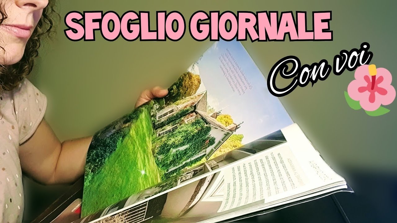 SFOGLIAMO UNA RIVISTA INSIEME [ASMR ITA]