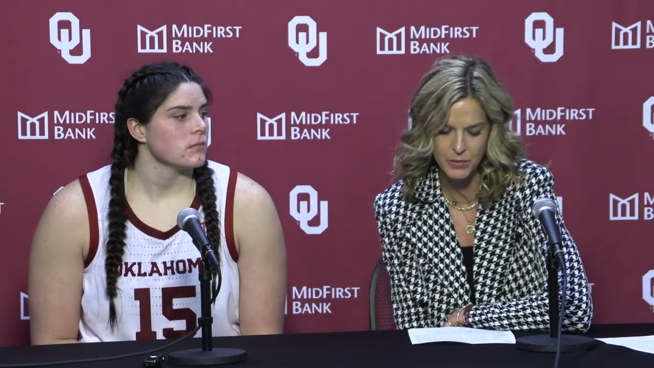 Jennie Baranczyk and Raegan Beers Postgame vs Ole Miss