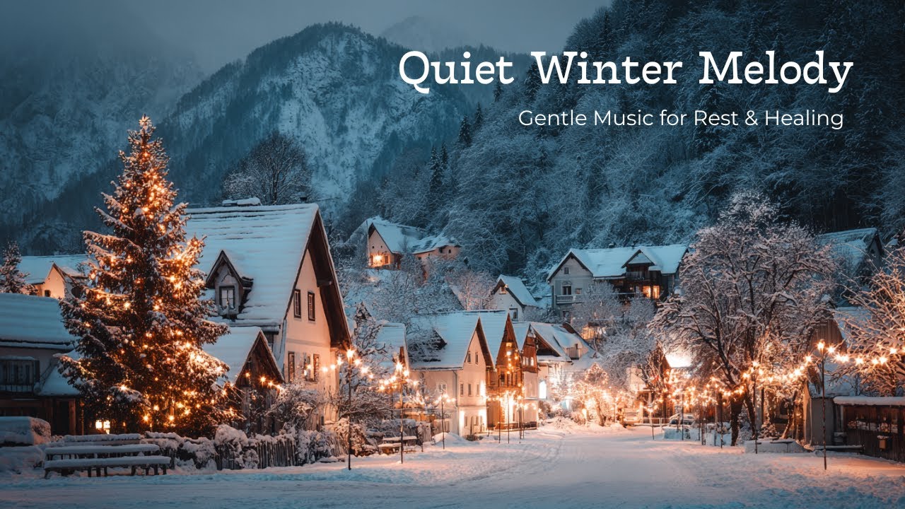 A Gentle Winter Melody ❄️ Soft Piano & Ambient Music for Deep Relaxation