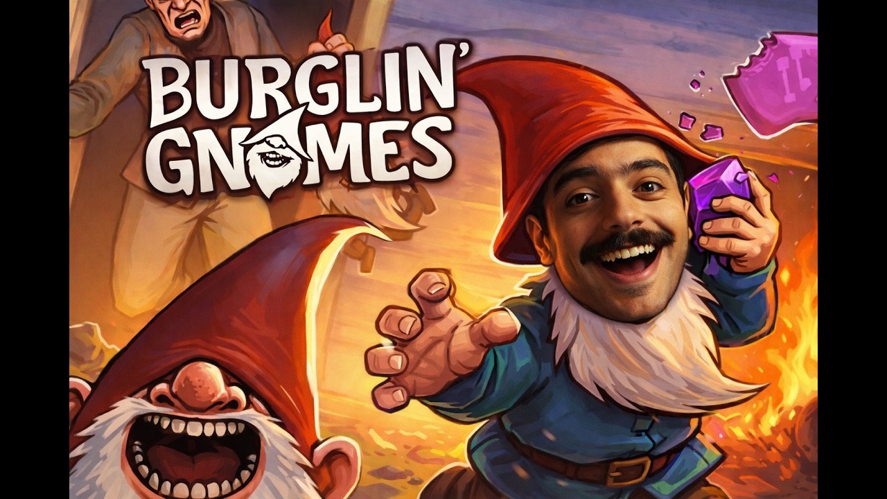 Roubando o véio msm!! - Burglin´Gnomes com os guri