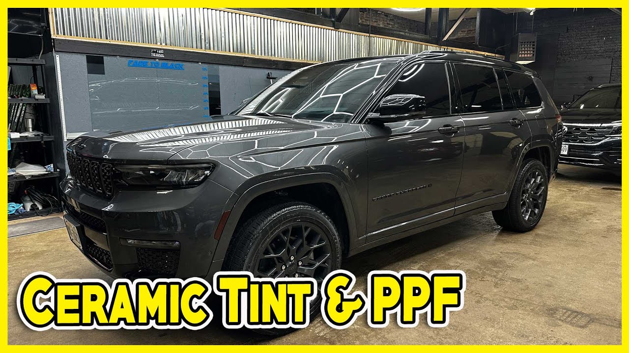 Тонировка стекол и защитная пленка для Jeep Grand Cherokee | Защита лобового стекла, люка и перед...