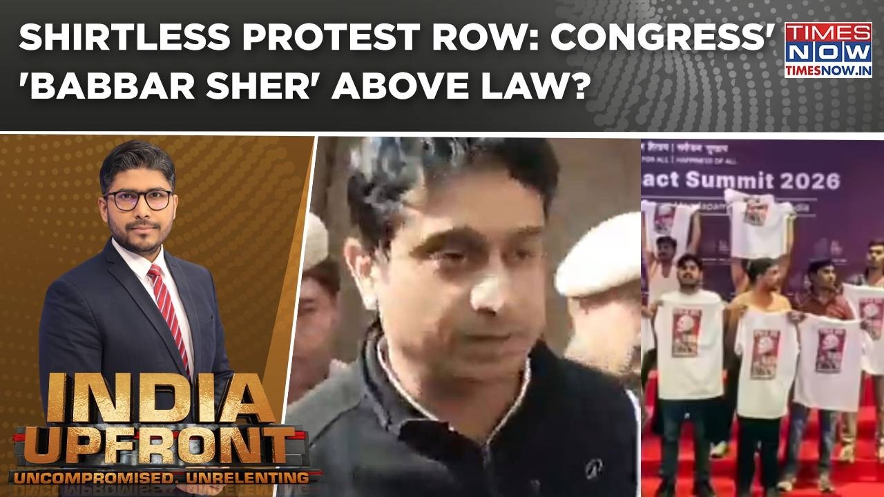 Shirtless Protest: Youth Cong Chief Arrested, Rahul Slams Govt; Congress' 'Babbar Sher' Above Law?