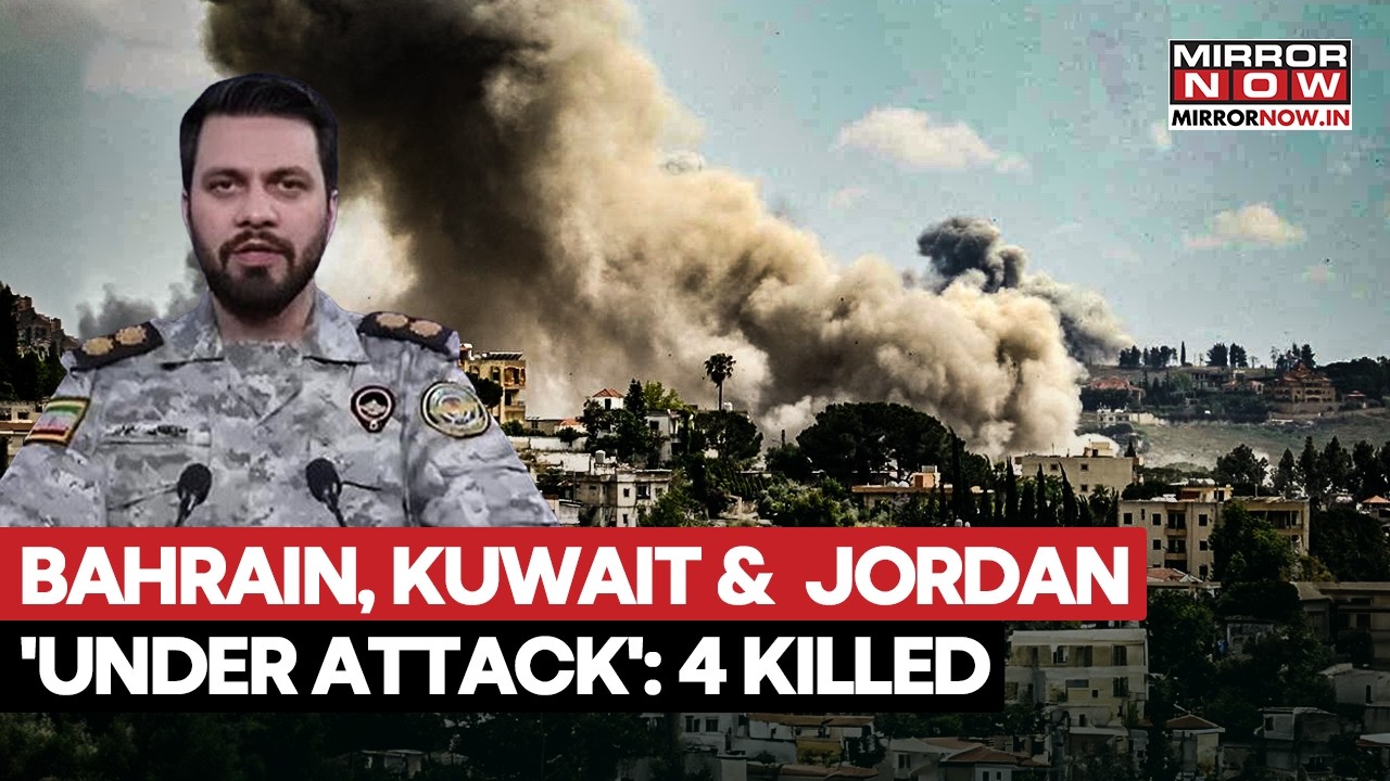 Iran Missile Barrage Hits Kuwait, Bahrain & Jordan: Naval Ship Damaged and 4 'Wounded' | Gulf Burns