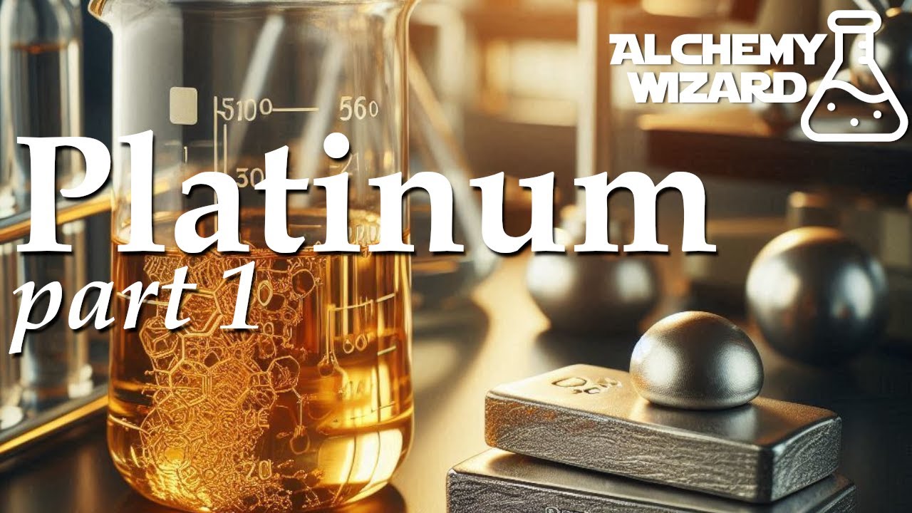 Making Platinum Nanoparticles (Clear) Start to Finish Part 1!