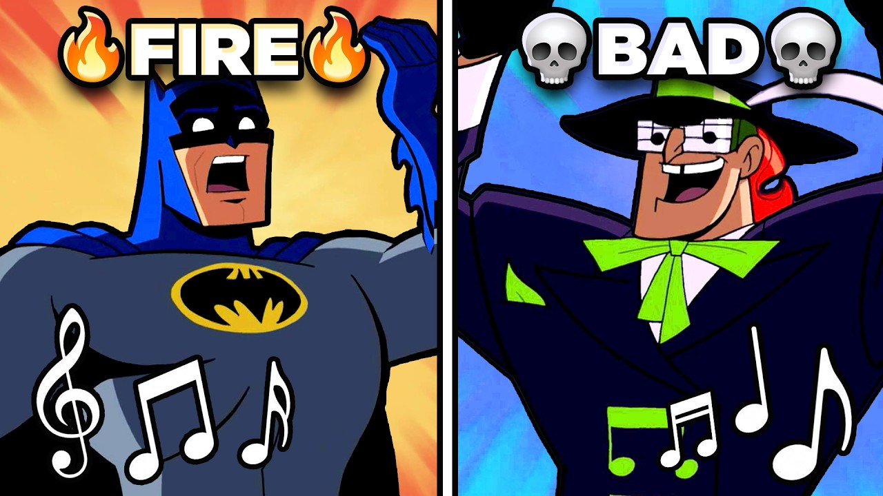 Every Batman Brave & the Bold Song RANKED