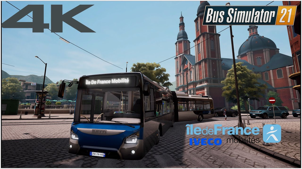 BUS SIMULATOR 21 - [ FULL KICKDOWN ]  iveco urbanway 18 gnv idfm 🚀💥💥