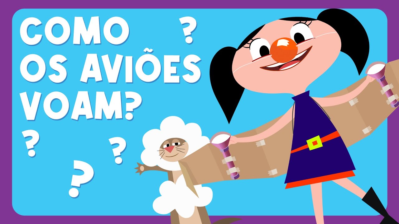 🟠 COMO OS AVIÕES VOAM? ✈️🌈 #BNCC - Aprenda com Luna! l O Show da Luna!
