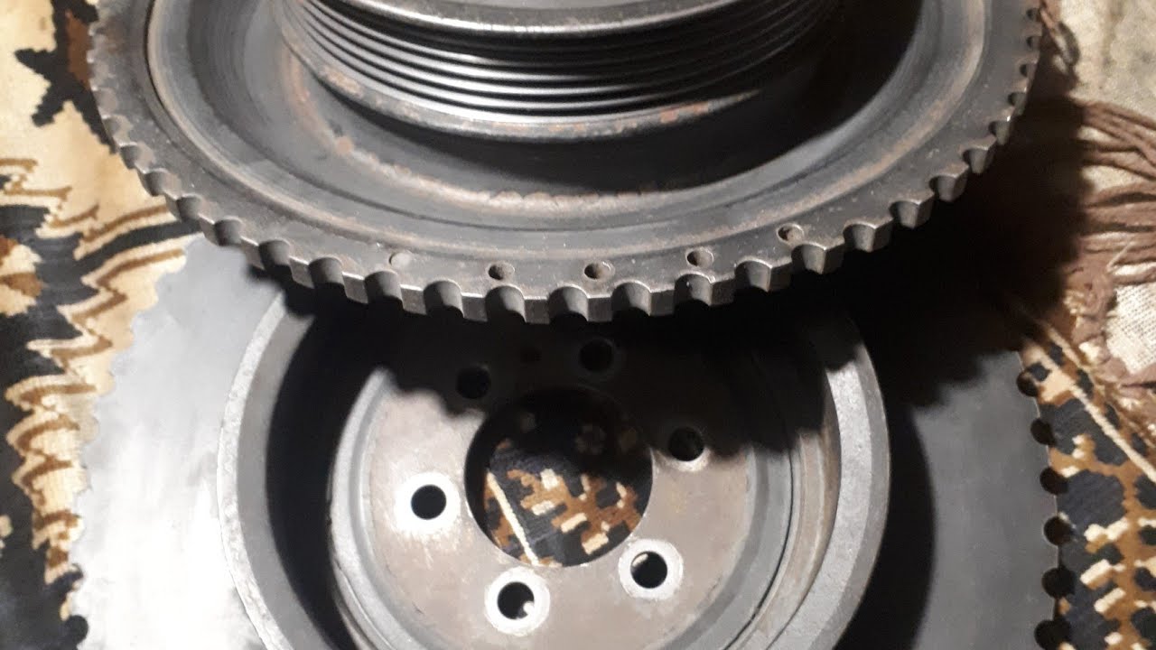 различия шкивов коленвалов siemens от bosch  #м50/52 #bmw e34/39