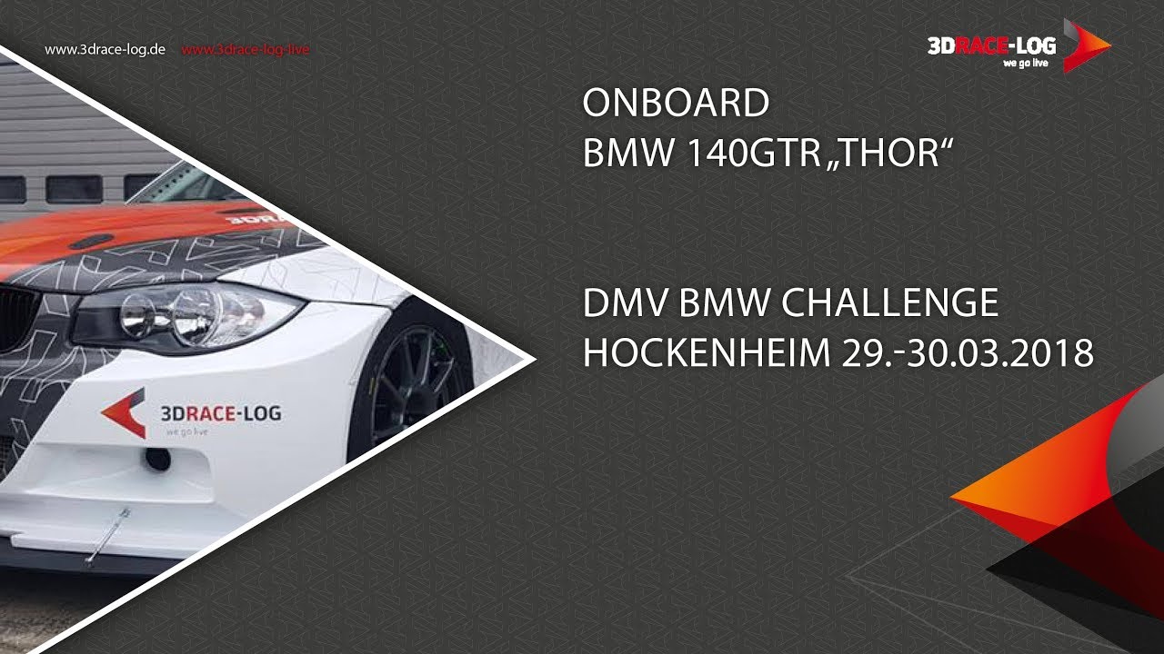 DMV BMW Challenge onboard Lars Zander BMW 140 GTR