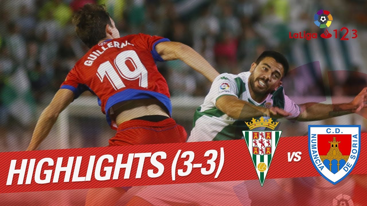 Resumen de C&oacute;rdoba CF vs CD Numancia (3-3)