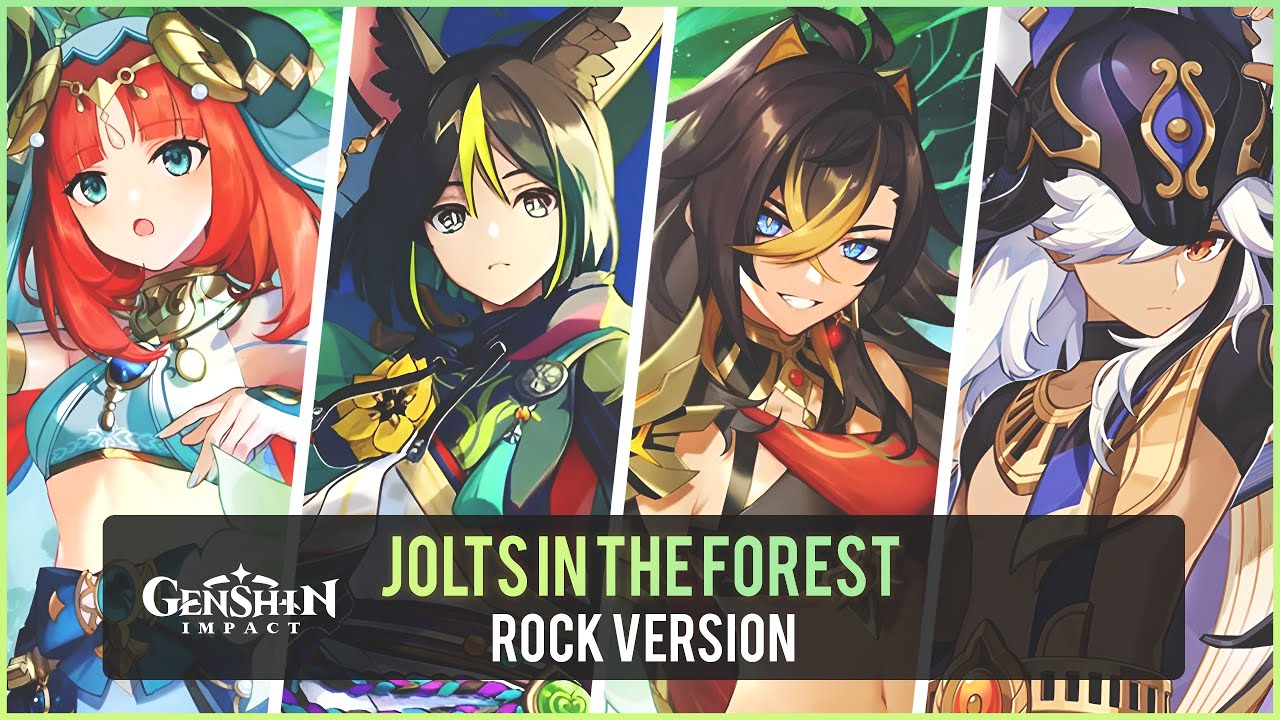 Jolts in the Forest (Rock Remix) Sumeru Battle Theme | Genshin Impact