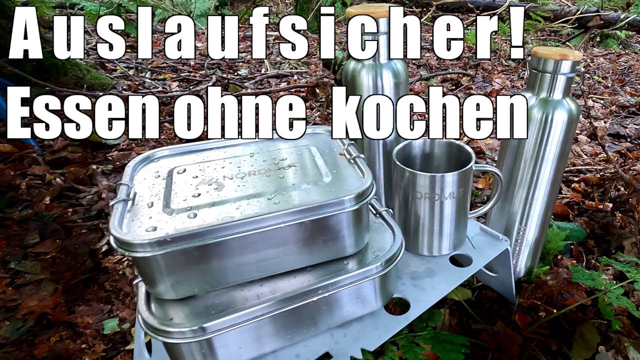 Wasserdichte Lunchbox & Tee Thermoskanne von Nordmut
