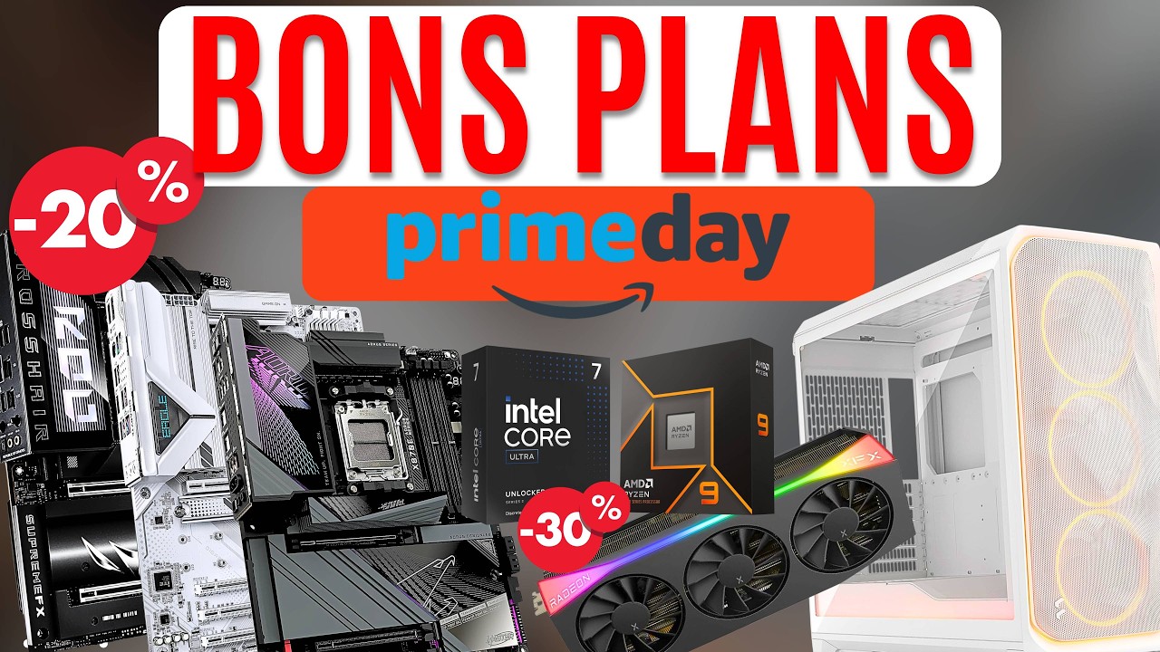 LES DERNIERS BONS PLANS TECH & HARDWARE des PRIMES DAYS !