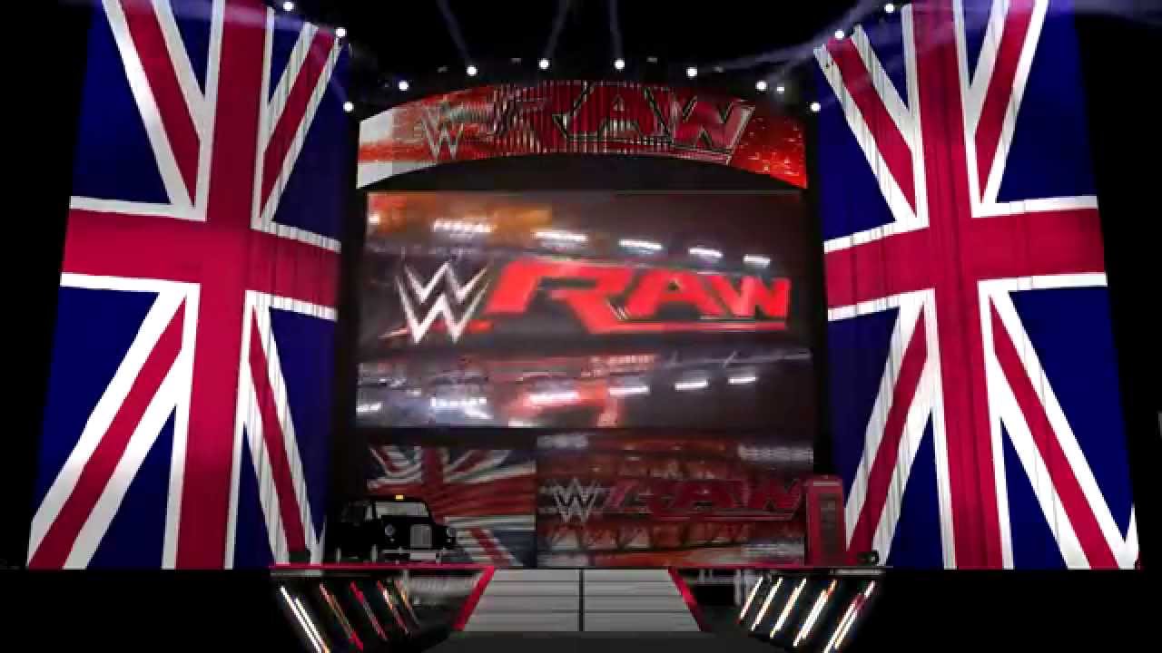 WWE Monday Night Raw Opening Pyro Animation: UK Edition!