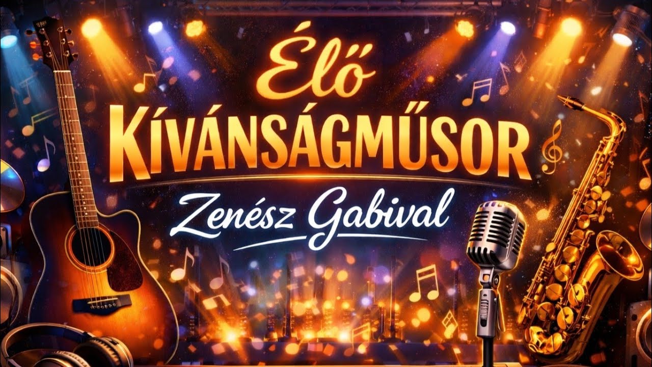 HÉTFŐ ESTI KÍVÁNSÁGMŰSOR ZENÉSZ GABIVAL 02.02.