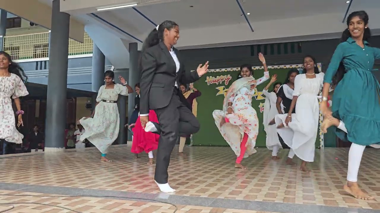Senior Girls Dance -  Teachers Day Celebration - SJC Tindivanam