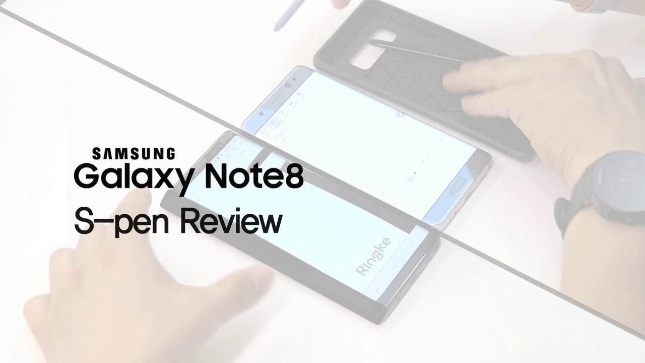 Ringke Note 8 VS. Note FE S Pen Comparison Review Test