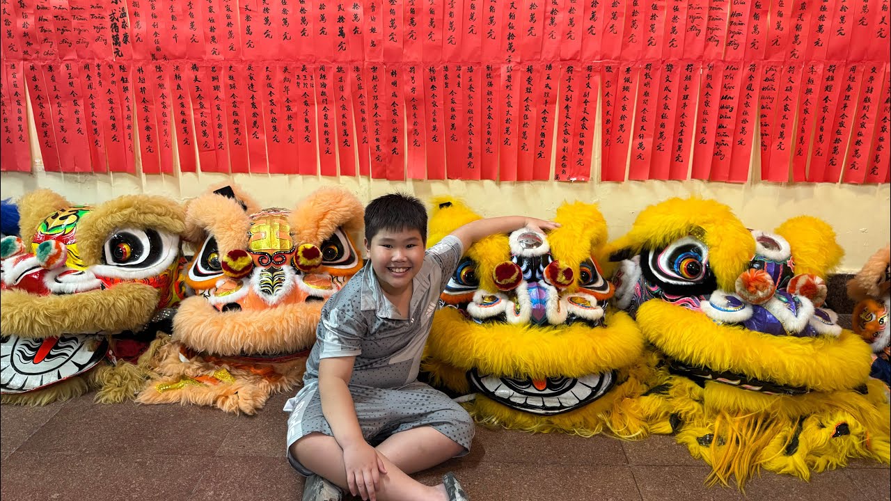 Đặc Sắc,Náo Nhiệt-Đêm Hội Nguyên Tiêu-Chùa Bà Hải Nam-Hội Quán Quỳnh Phủ-Ca Múa Nhạc-Lân Sư Rồng